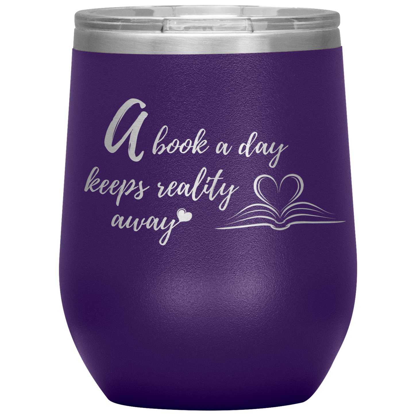 A book a day - Wine Tumbler