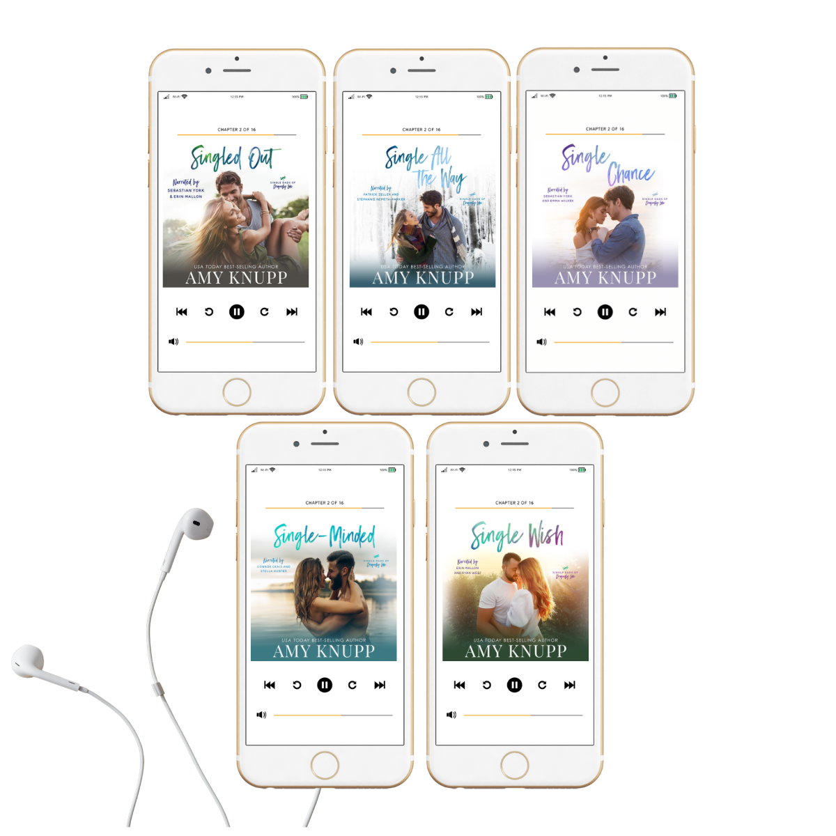 Single Dads of Dragonfly Lake Series Bundle (audiobook)