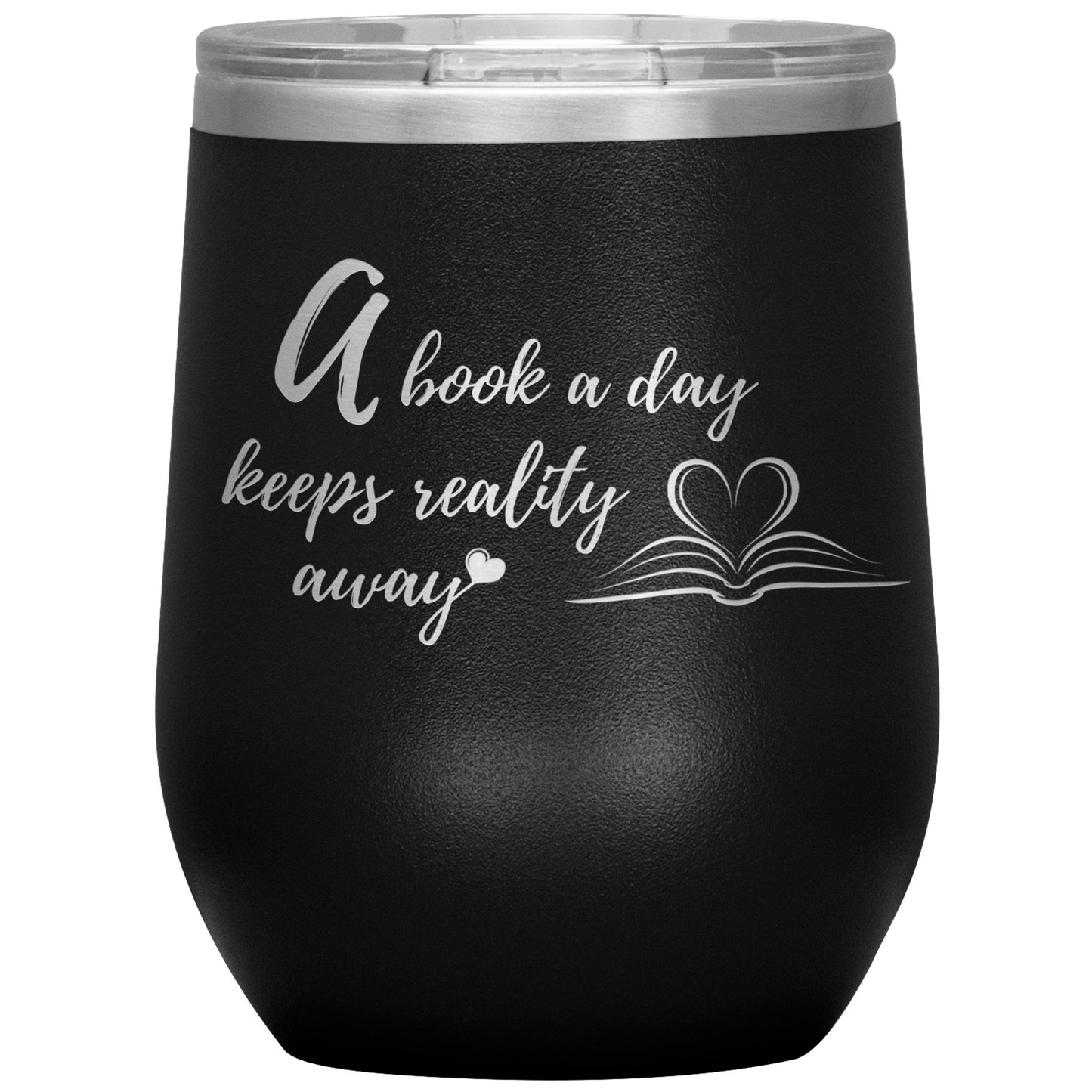 A book a day - Wine Tumbler