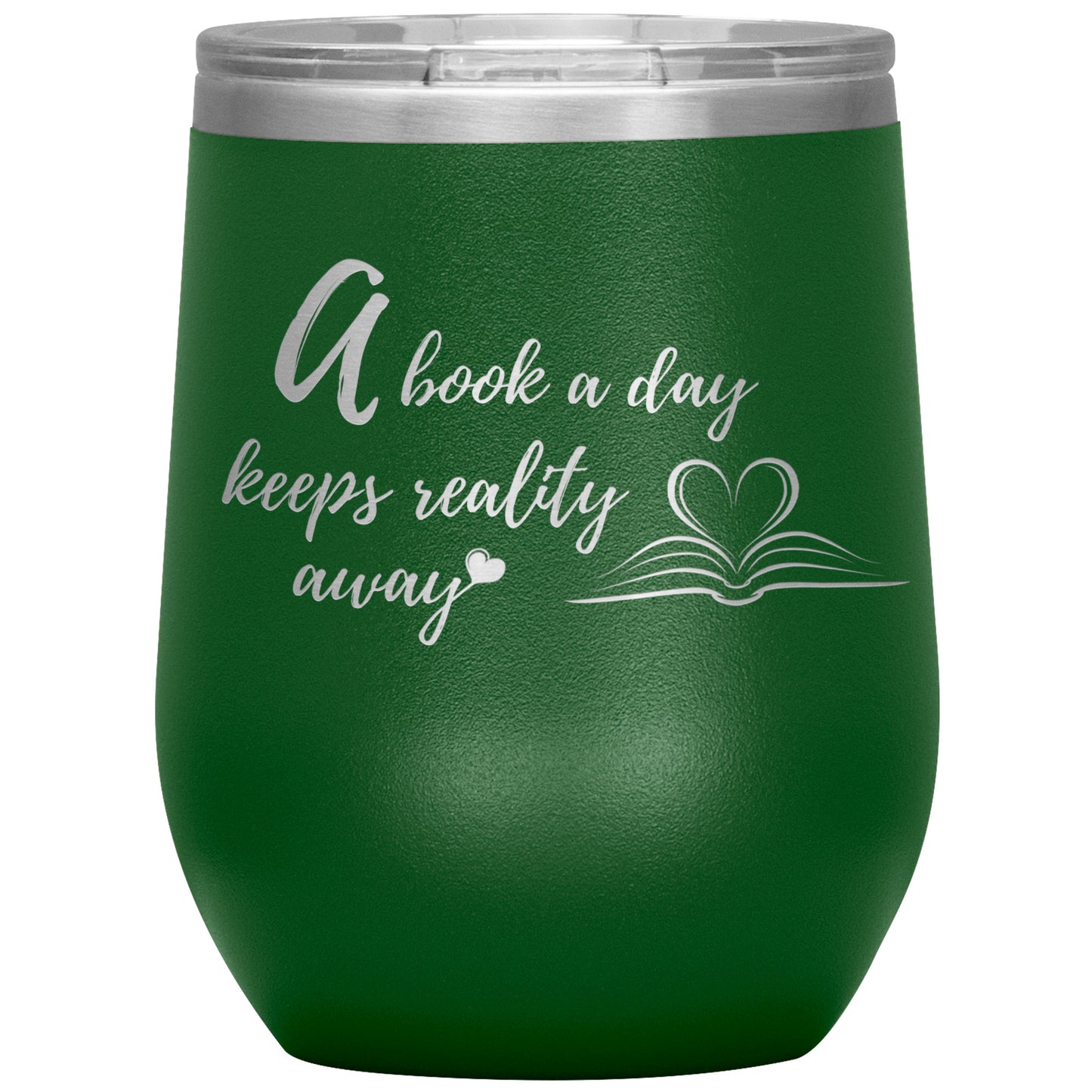 A book a day - Wine Tumbler