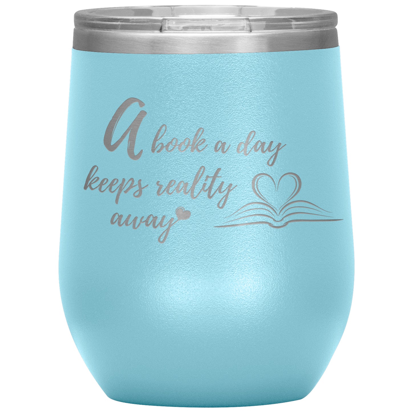 A book a day - Wine Tumbler