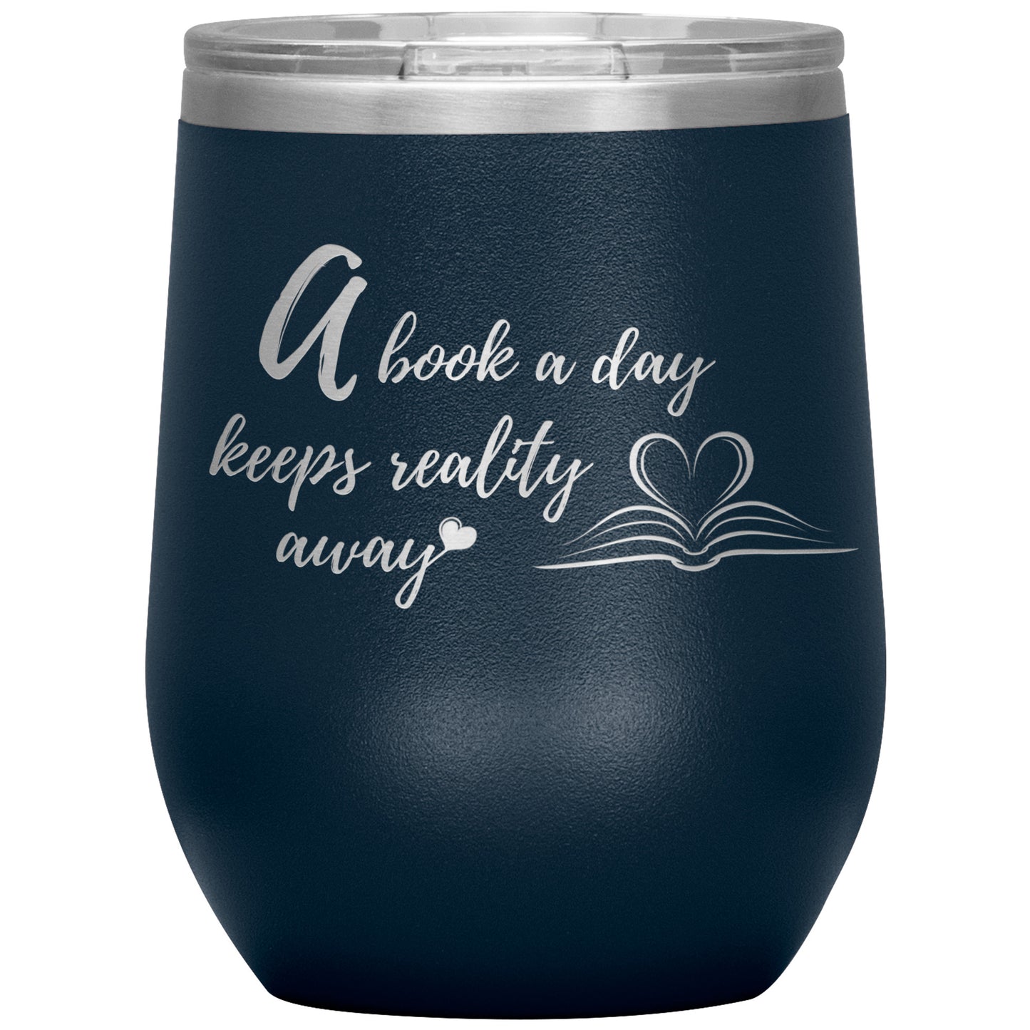 A book a day - Wine Tumbler