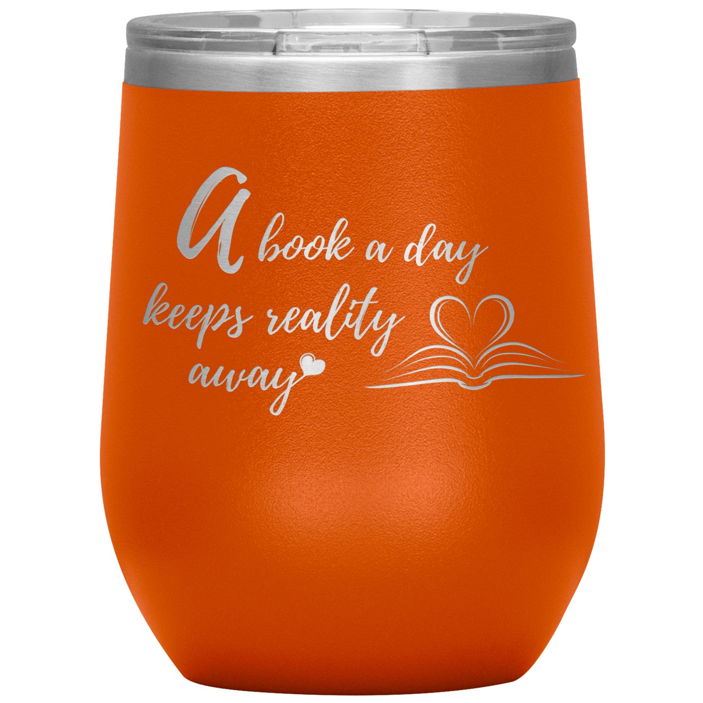 A book a day - Wine Tumbler