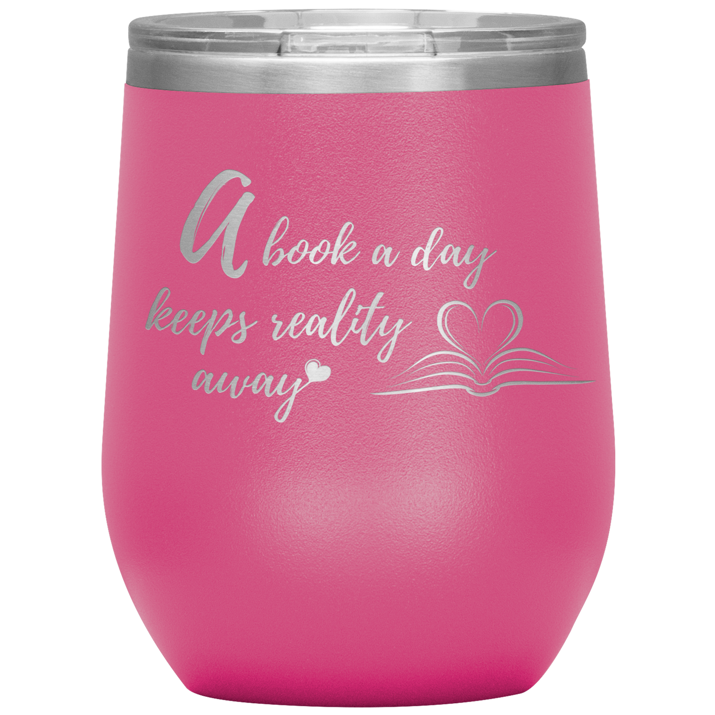 A book a day - Wine Tumbler
