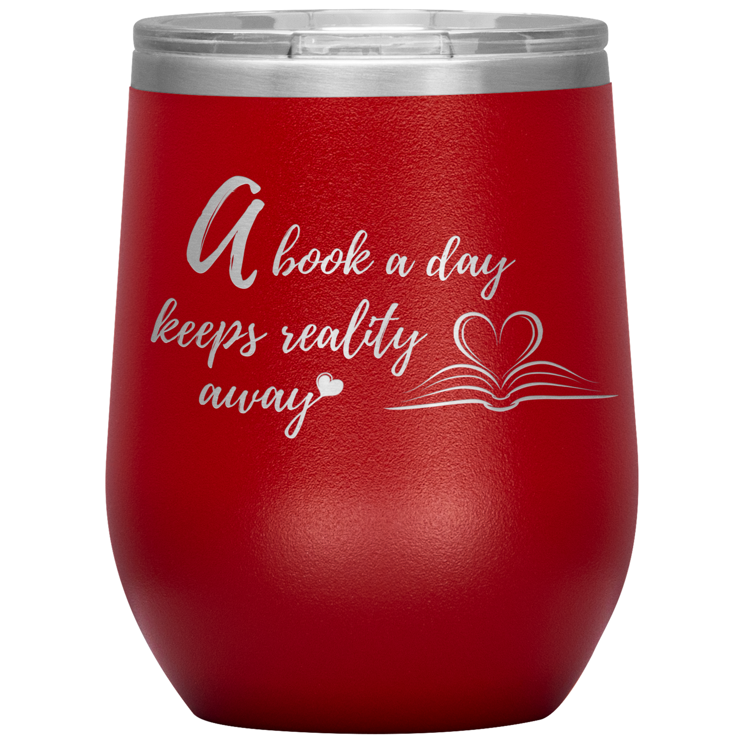 A book a day - Wine Tumbler