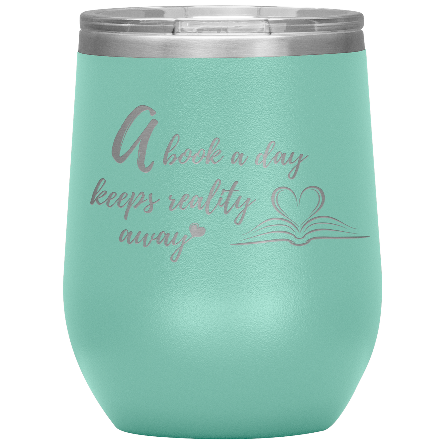 A book a day - Wine Tumbler