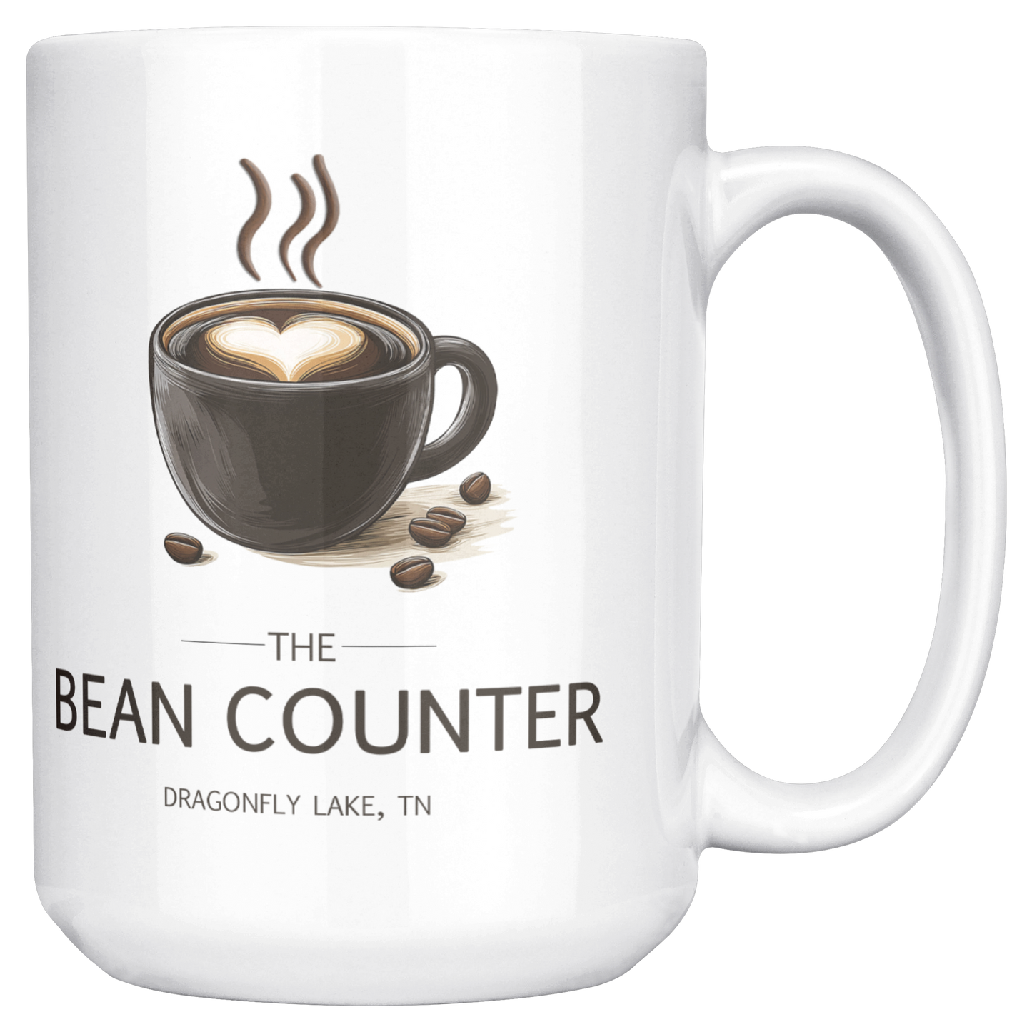 Bean Counter 15oz coffee mug