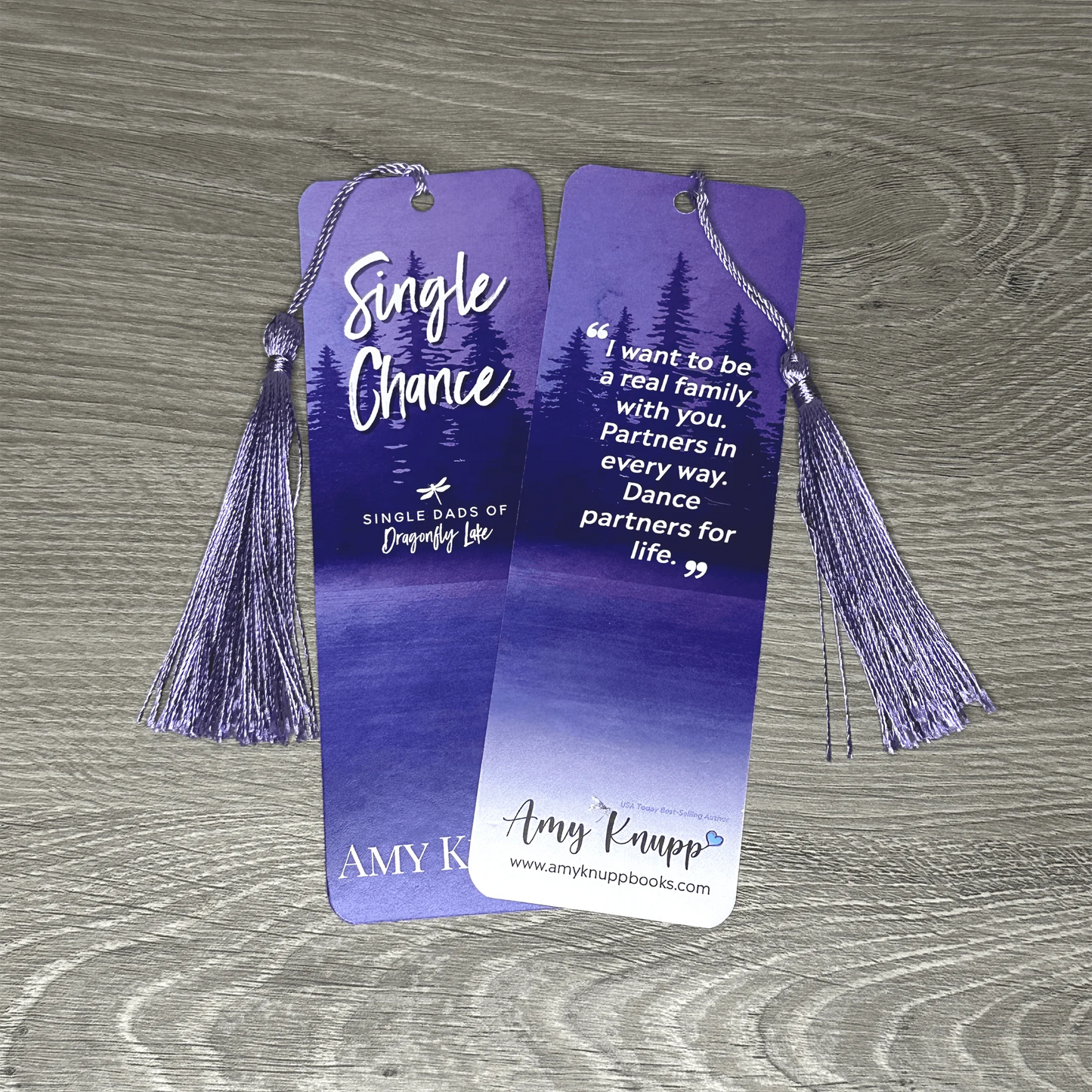 Single Dads of Dragonfly Lake Bookmarks