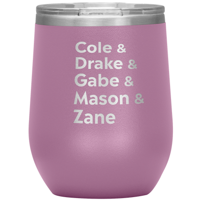 The North Brothers-Wine Tumbler