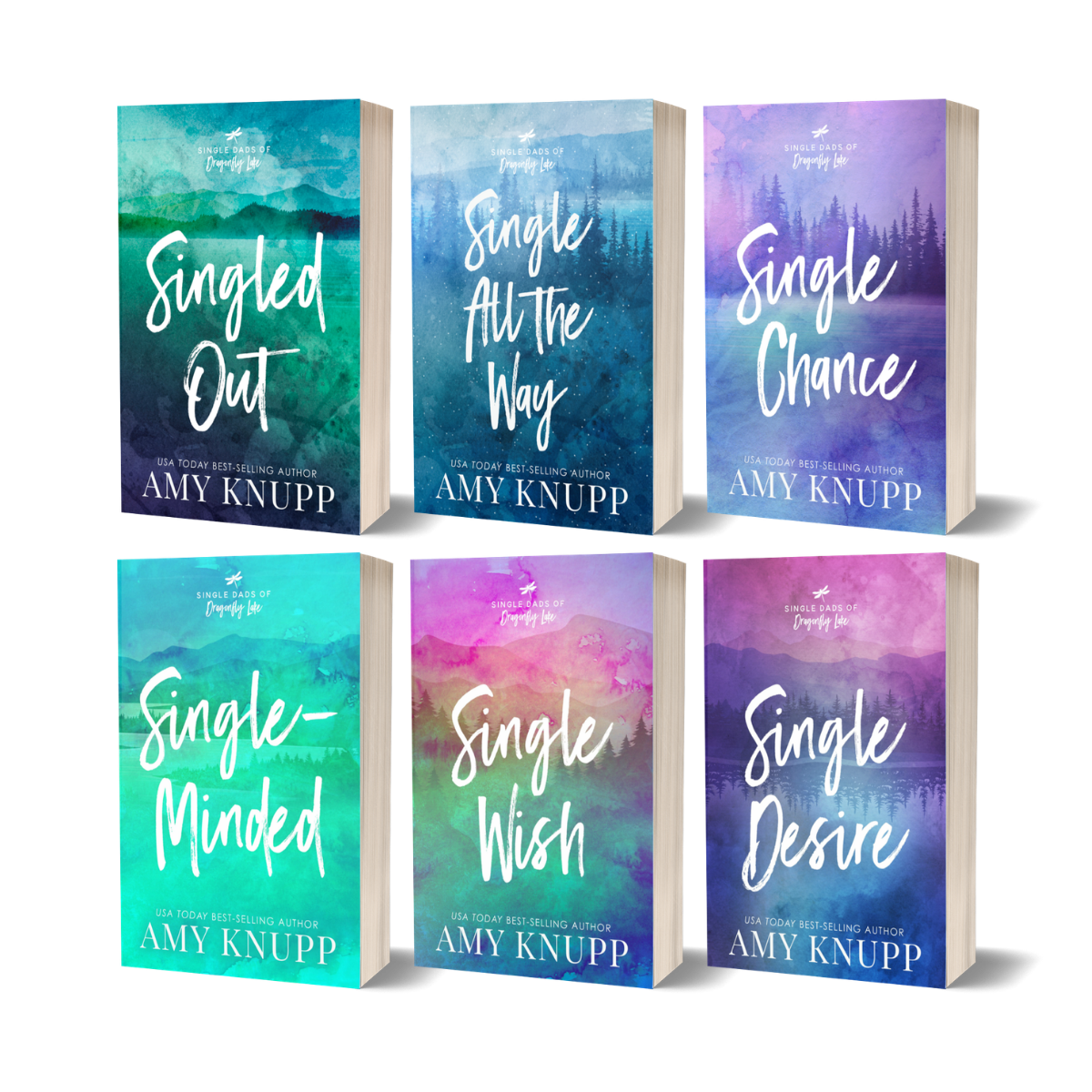 Single Dads of Dragonfly Lake Series Bundle (paperback)