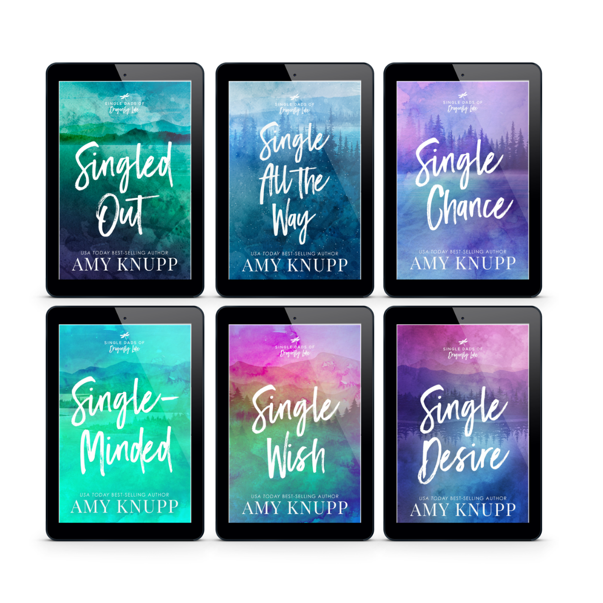 Single Dads of Dragonfly Lake Series Bundle (ebook)