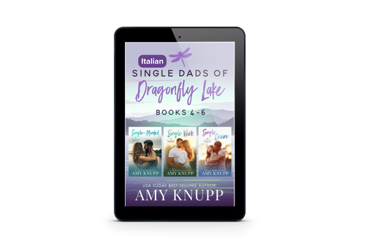 Single Dads of Dragonfly Lake Books 4-6 - Italian (box set)