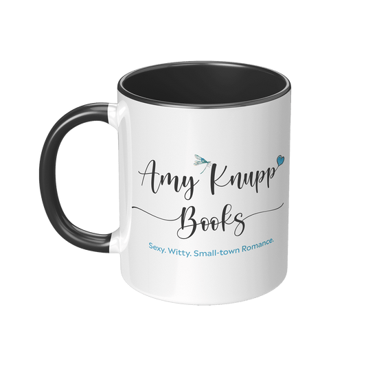 Amy Knupp Books Color Accent Mug (11oz)