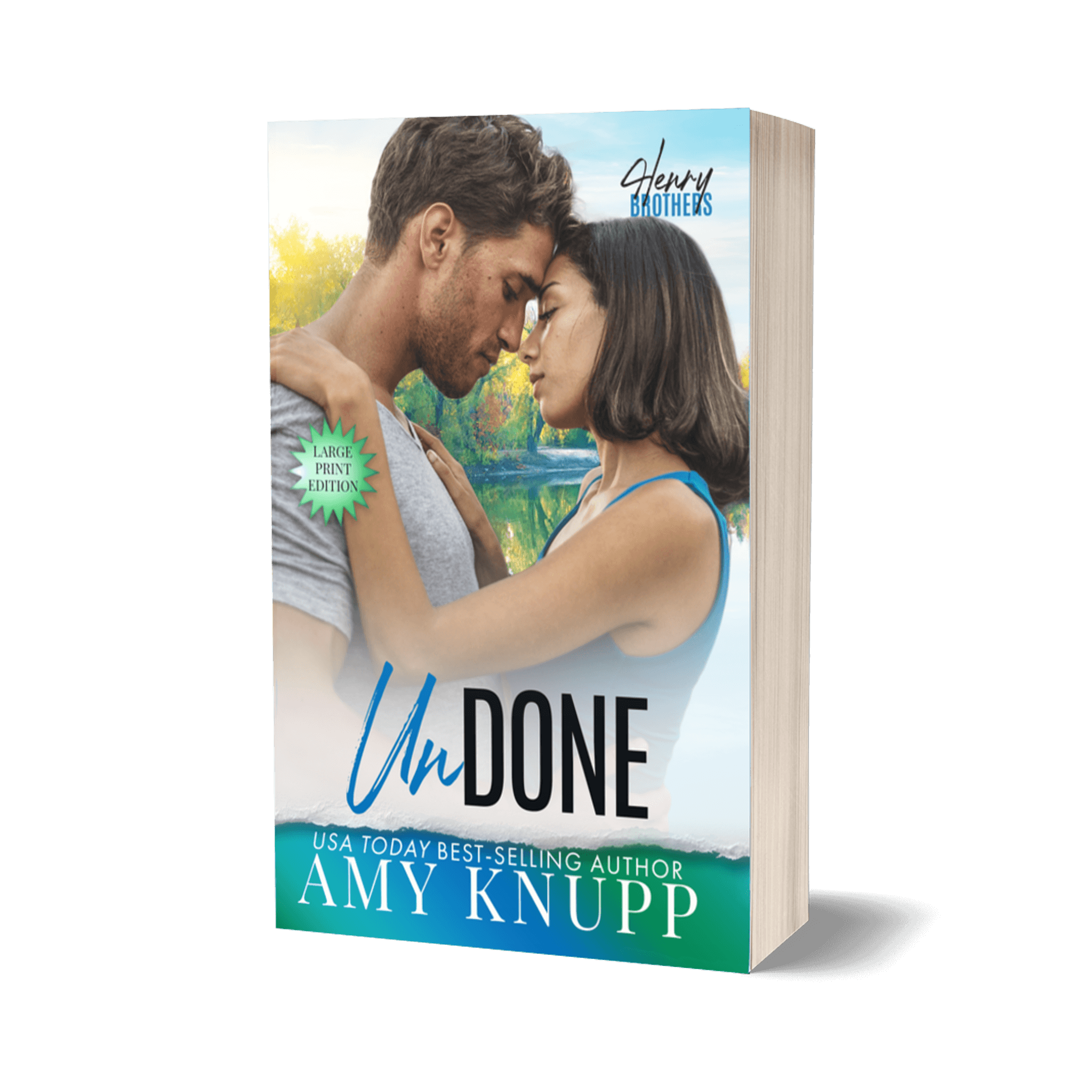 Undone (large print) – Amy Knupp Books